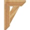 Ekena Millwork Traditional Slat Rough Sawn Bracket, Western Red Cedar, 6"W x 22"D x 30"H BKT06X22X30TRA06RWR - alternate 4